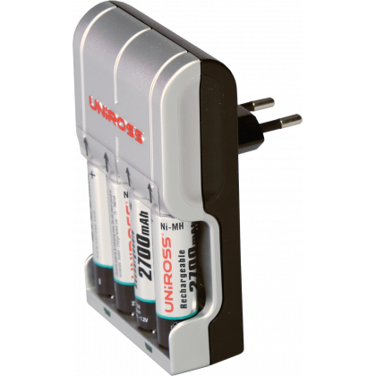 Kit chargeur + 4 piles rechargeables pour Primo et Peristim Pro