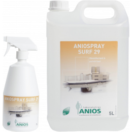 Spray médical désinfectant surfaces matériels équipements Aniospray 29